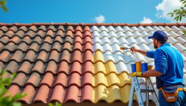 Peut-on repeindre une toiture en tuiles ? 6 découvrez s'il est possible de repeindre une toiture en tuiles, quelles sont les étapes à suivre, les avantages, les précautions et les conseils pour réussir la rénovation de votre toit.