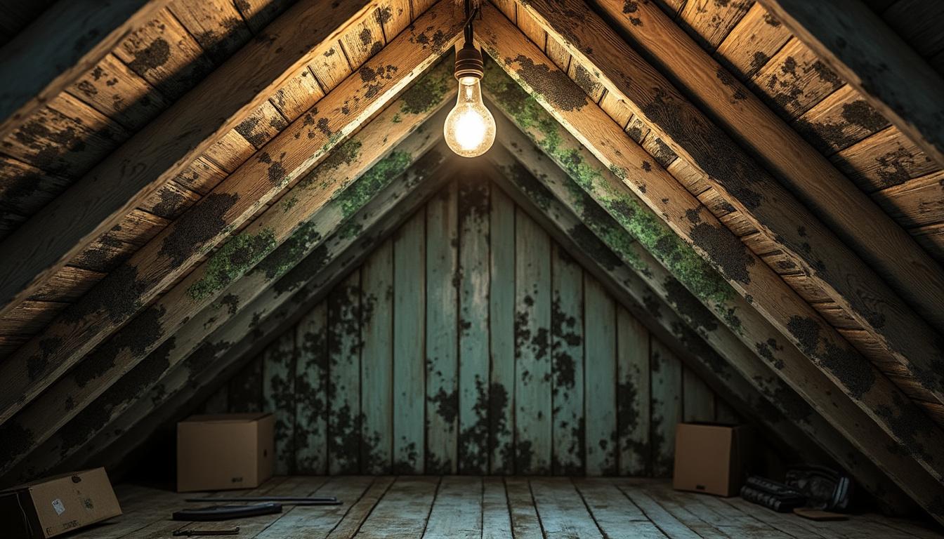 découvrez les causes possibles de l'humidité dans les combles et apprenez si celle-ci provient toujours du toit ou d'autres sources.