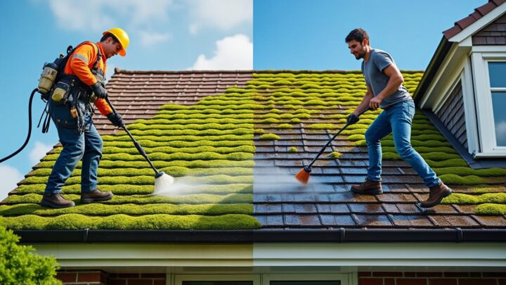 découvrez pourquoi faire appel à un professionnel pour le démoussage de votre toiture peut garantir un nettoyage efficace, sécurisé et durable.