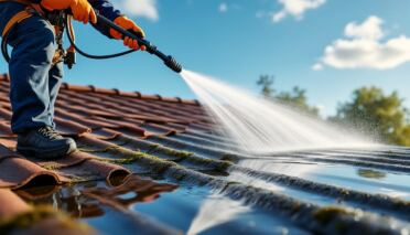 Le nettoyage à haute pression est-il dangereux pour le toit ? 5 découvrez si le nettoyage à haute pression peut endommager votre toit et comment l'utiliser en toute sécurité pour préserver son intégrité.